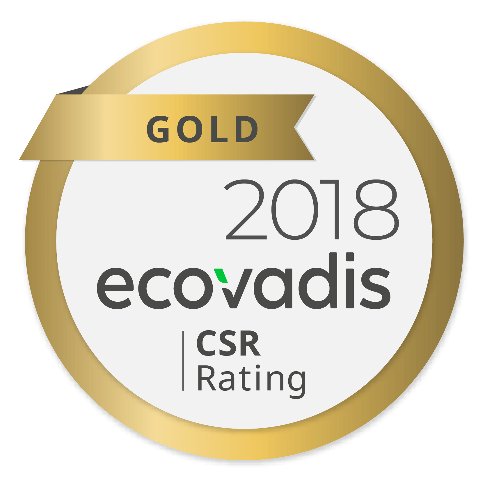 Ricoh erhält zum vierten Mal in Folge die höchste Gold-Auszeichnung für Nachhaltigkeit von EcoVadis