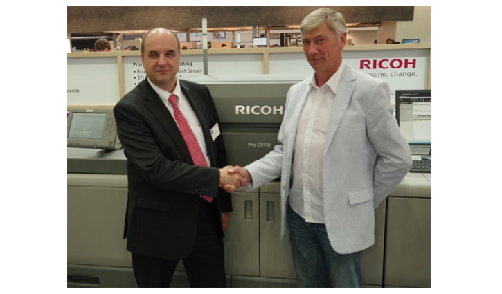 CFH Docmail gives Ricoh Pro™ C9110 seal of approval at Drupa 2016