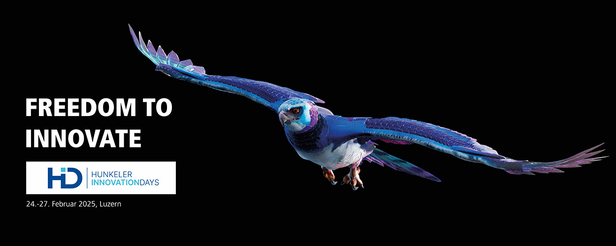 Blue bird flying through the air