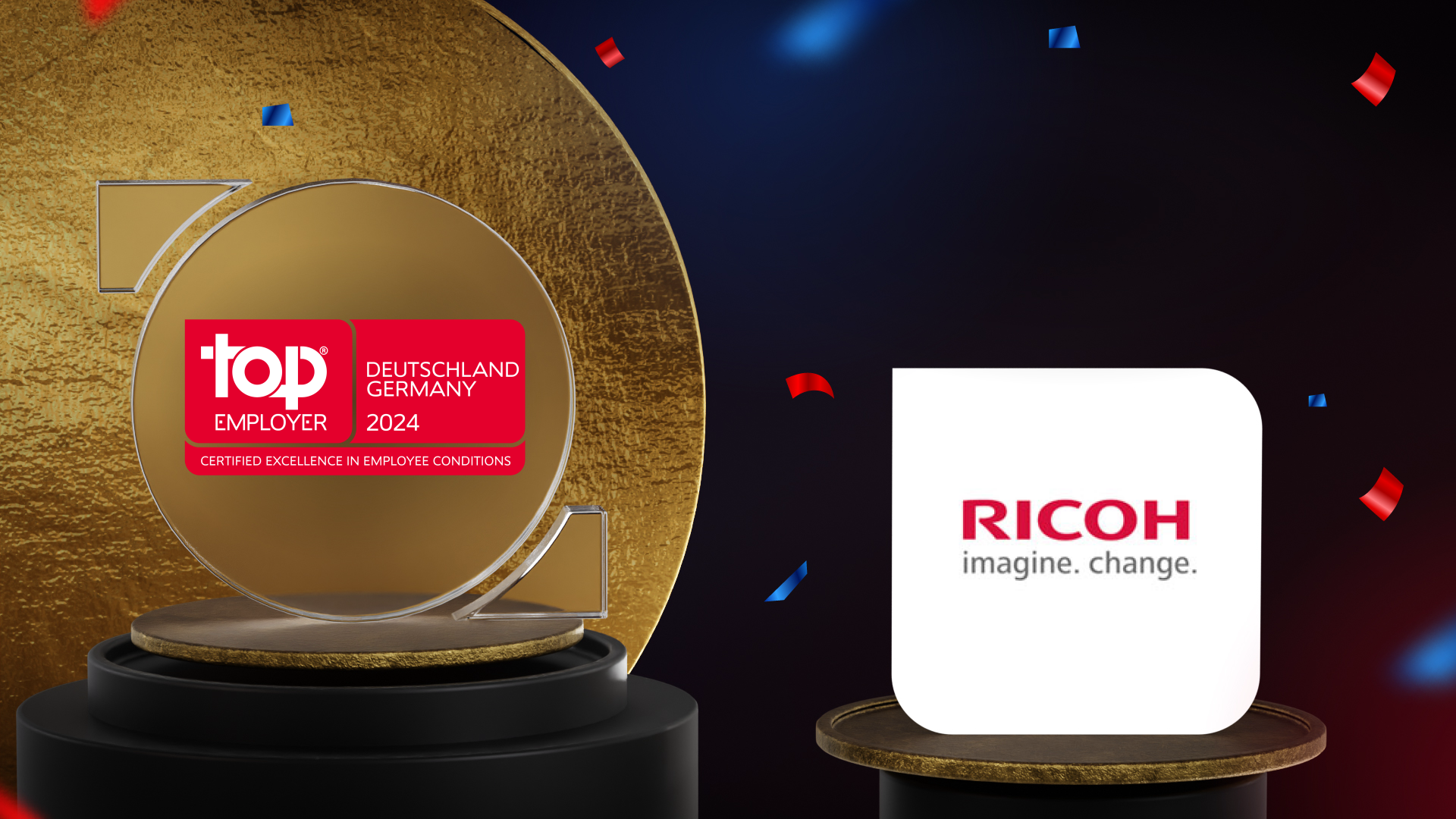 Ricoh Deutschland GmbH als Top Employer 2024 ausgezeichnet