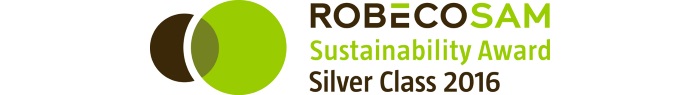 RobecoSAM Silver Class recognition logo