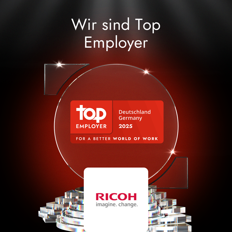 Ricoh Top Employer award
