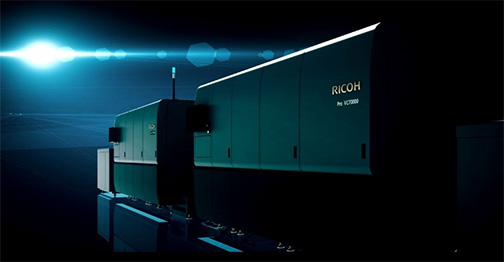 Die neue Inkjet-Endlosfarbdruckpattform Ricoh Pro™ VC70000 hat auf der FESPA in München den EDP-Award in der Kategorie „Commercial Printing Systems Web Fed Printer“ und damit eine renommierte Branchenauszeichnung erhalten.